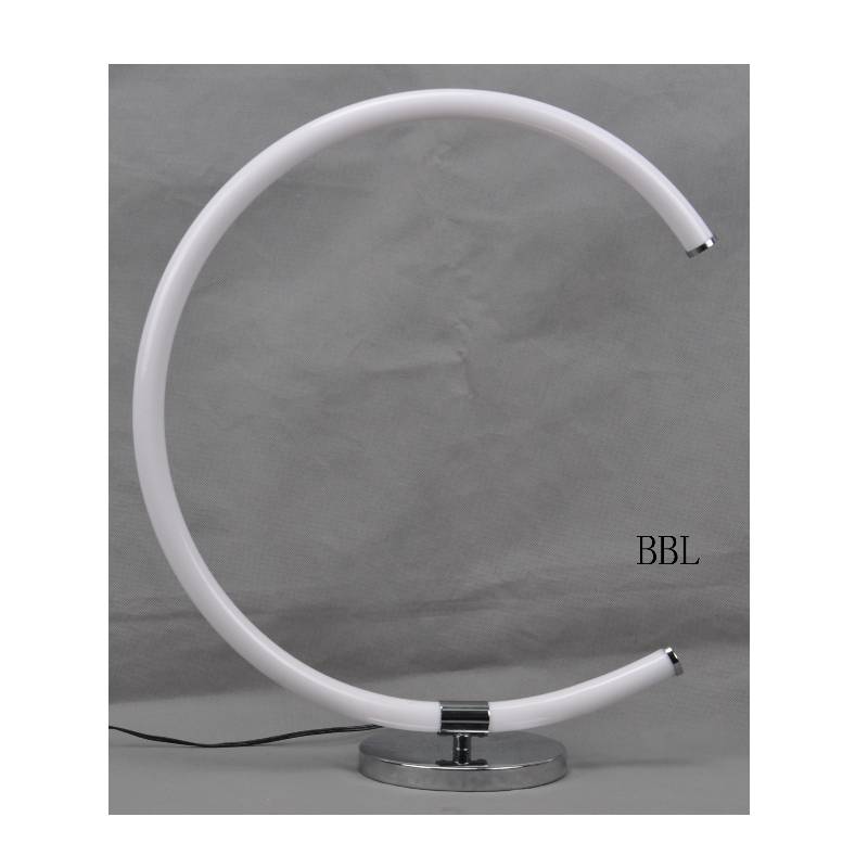 LED bordlampe med akryl C-formet rør