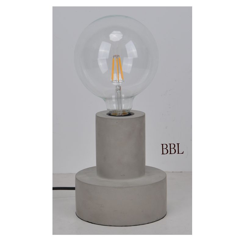 Bordlampe med 2-lags betonfod